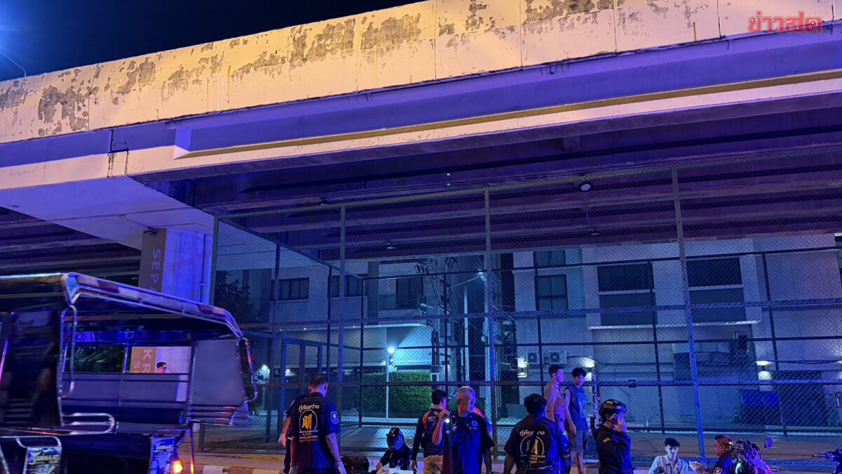 2หนุ่มขี่จยย.กลับจาก เที่ยวสงกรานต์พัทยา เฉี่ยวชนเก๋ง เซียนพระ