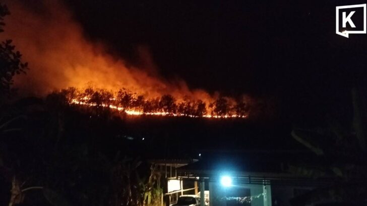 Wildfire spreads to Mae Hong Son homes overnight