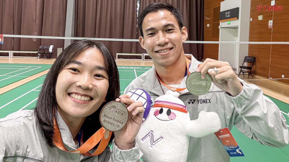 บาส เดชาพล โพสต์ขอบคุณทุกกำลังใจ หลังคว้ารองแชมป์แบดชิงแชมป์เอเชีย