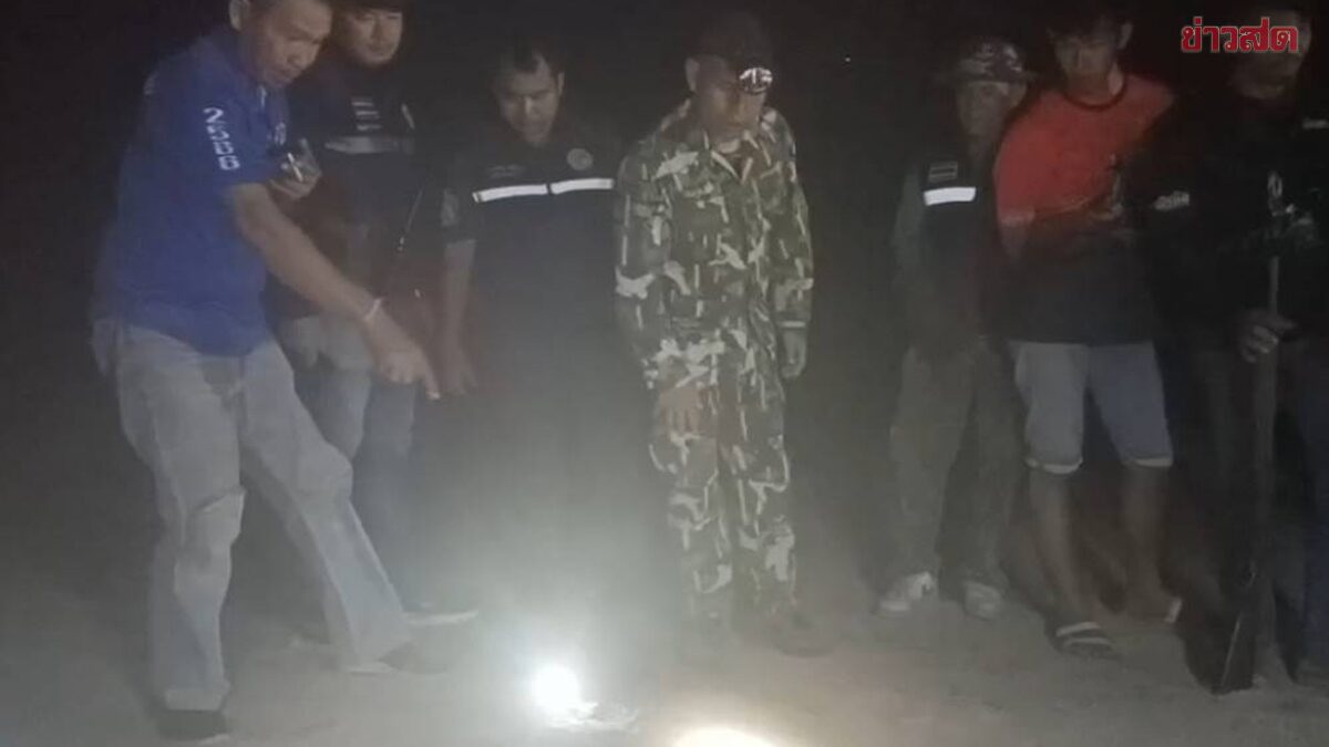 ระทึกขวัญชาวบ้านปราจีนฯ เสือดำ ตัวใหญ่ โผล่กลางชุมชนตอนดึก เจ้าหน้าที่ระดมกำลังล่า