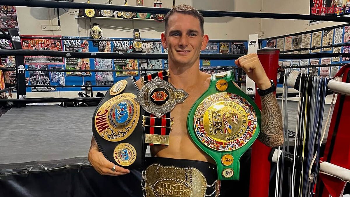 เส้นทางมวยไทย แชด คอลลินส์ แชมป์ RISE ข้ามสายชิงแชมป์ราชดำเนิน เสาร์นี้ 18 เม.ย.