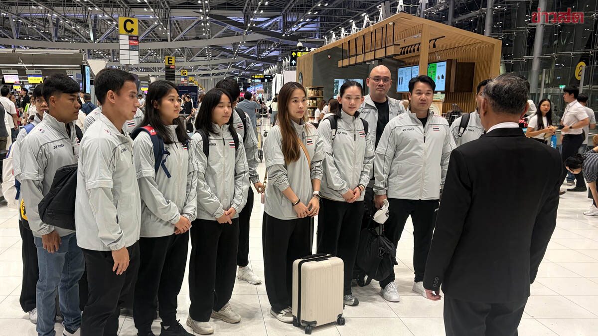 20 นักแบดไทย ลัดฟ้าสู่เดนมาร์ก ลุยโธมัส-อูเบอร์ คัพ – นายกมั่นใจมีลุ้นทะลุรอบน็อคเอาท์