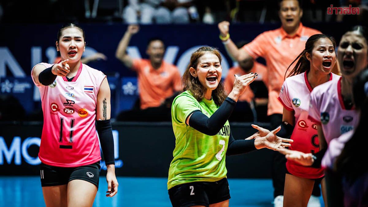 สาวนครราชสีมา ตบสมราคาแชมป์ไทยแลนด์ ลีก ลิ่วเข้าชิง สโมสรเอเชีย