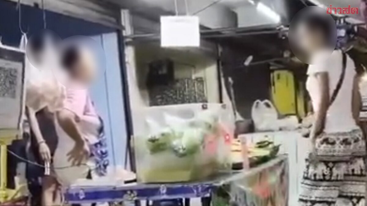 Knife-Wielding Woman Confronts Food Vendor in Bang Phli Community, Police Reveal Misunderstanding Led to Dispute