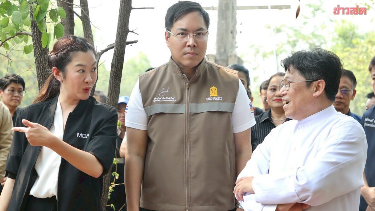 อัครนันท์ ควง ปิยะรัฐชย์ ลงพื้นที่เมืองกาญจน์ ติดตามแก้ปัญหาฝุ่น PM 2.5 เป็นระบบ