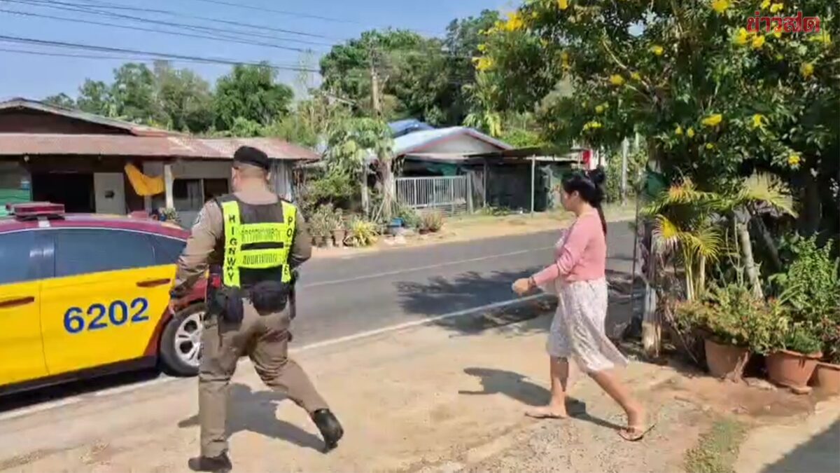 ทางหลวงรวบสาวท้อง 5 เดือน หนีหมายจับเปิดบัญชีม้าแก๊งคอลฯ