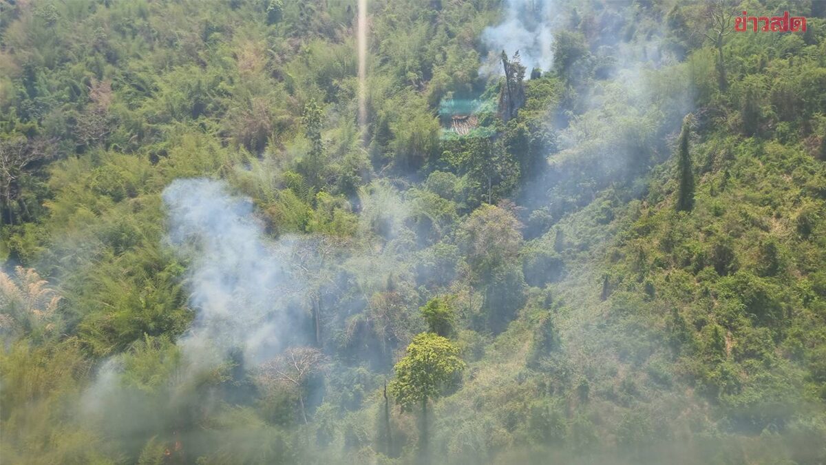 ลุยปกป้องมรดกโลกแก่งกระจาน “รมว.สุชาติ ” สั่งเฮลิคอปเตอร์สนับสนุนสยบไฟป่า