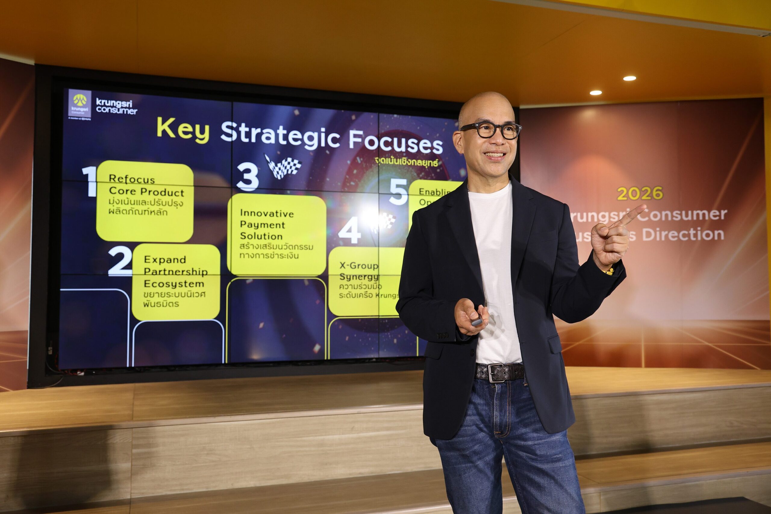 กรุงศรี คอนซูมเมอร์ รับมือเศรษฐกิจผันผวน ปรับเกมรุกโฟกัสใช้จ่ายจำเป็น ลุย 5 กลยุทธ์ดันยอดใช้จ่ายผ่านบัตรปี 69 โต 6%