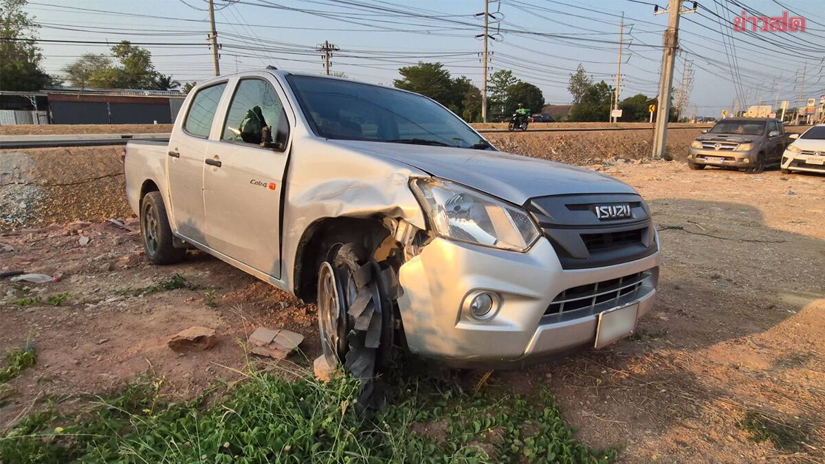 คนขับรถชนสาวขาขาดโร่มอบตัว อ้างคิดว่าแค่ชนวัว ยืนยันไม่ได้เมาแค่ไปงานวันเกิดเพื่อน