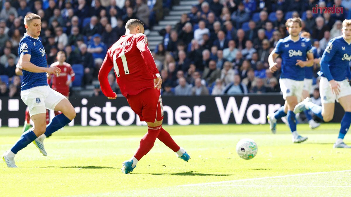 ลิเวอร์พูล เฮนาทีบาปบุกชนะ เอฟเวอร์ตัน ศึกเมอร์ซีย์ไซด์ดาร์บี – รั้งอันดับ 5 พรีเมียร์ลีก