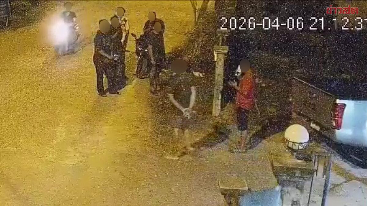 พลทหารพาพวกเคลียร์ปัญหา ชักปืนยิงอริสิ้นใจ ตร.รวบได้ 7 คน มือปืนสารภาพ ตั้งใจแค่ขู่แต่ปืนลั่น