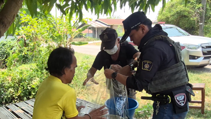 Animal lovers outraged as man caught cooking dog in Udon Thani