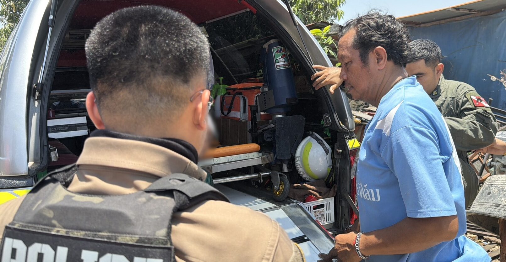 Man high on meth arrested after attempted assault in Samut Prakan