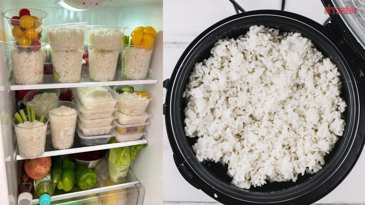 .แพทย์เฉลยเอง หุงข้าวทีละมาก ๆ แล้วแช่เย็นไว้กิน ส่งผลดีหรือผลเสียต่อสุขภาพ.