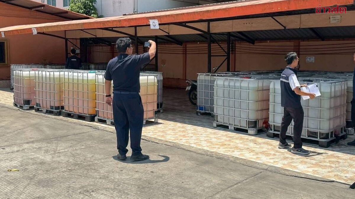 งามไส้! นายทุนจีน ซุกน้ำมัน 1 แสนลิตร ในถังใต้ดิน ชายแดนสงขลา ลอบนำเข้าจากมาเลเซีย