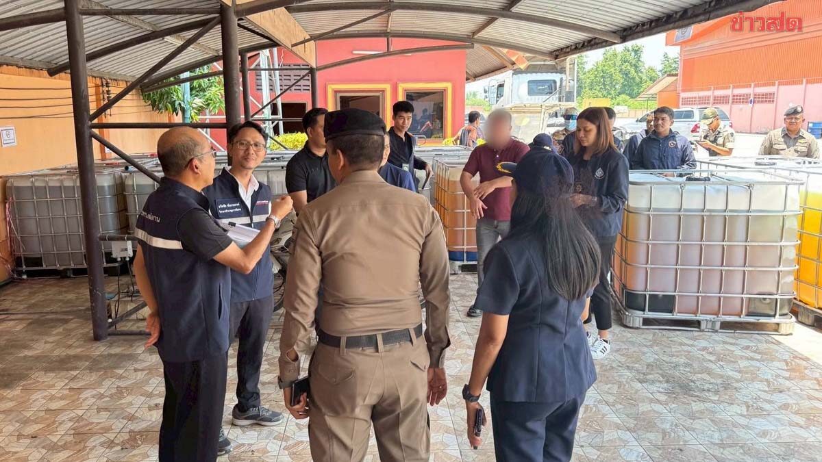 บุกบริษัทเอกชนสงขลา กักตุนน้ำมัน 35,000 ลิตร เตรียมแจ้งความดำเนินคดี