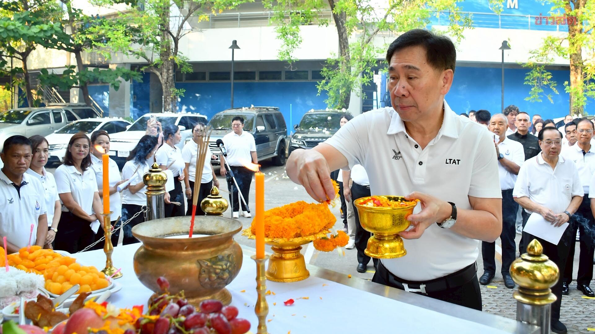 สมาคมลอนเทนนิส ฉลองครบรอบ 100 ปี บิ๊กสุชัย หวังนักหวดไทย ทำผลงานดีต่อเนื่อง
