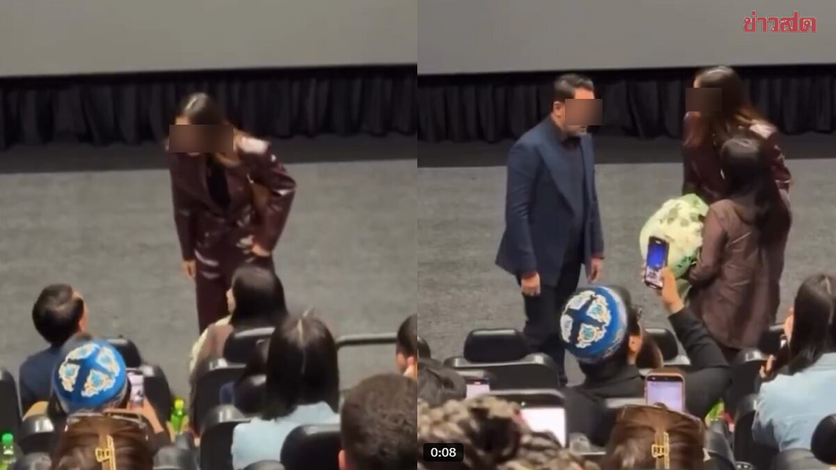 เมียจับได้คาหนังคาเขา ผัวพาผู้หญิงมาสวีตในโรงภาพยนตร์ เดือดยิ่งกว่าหนัง