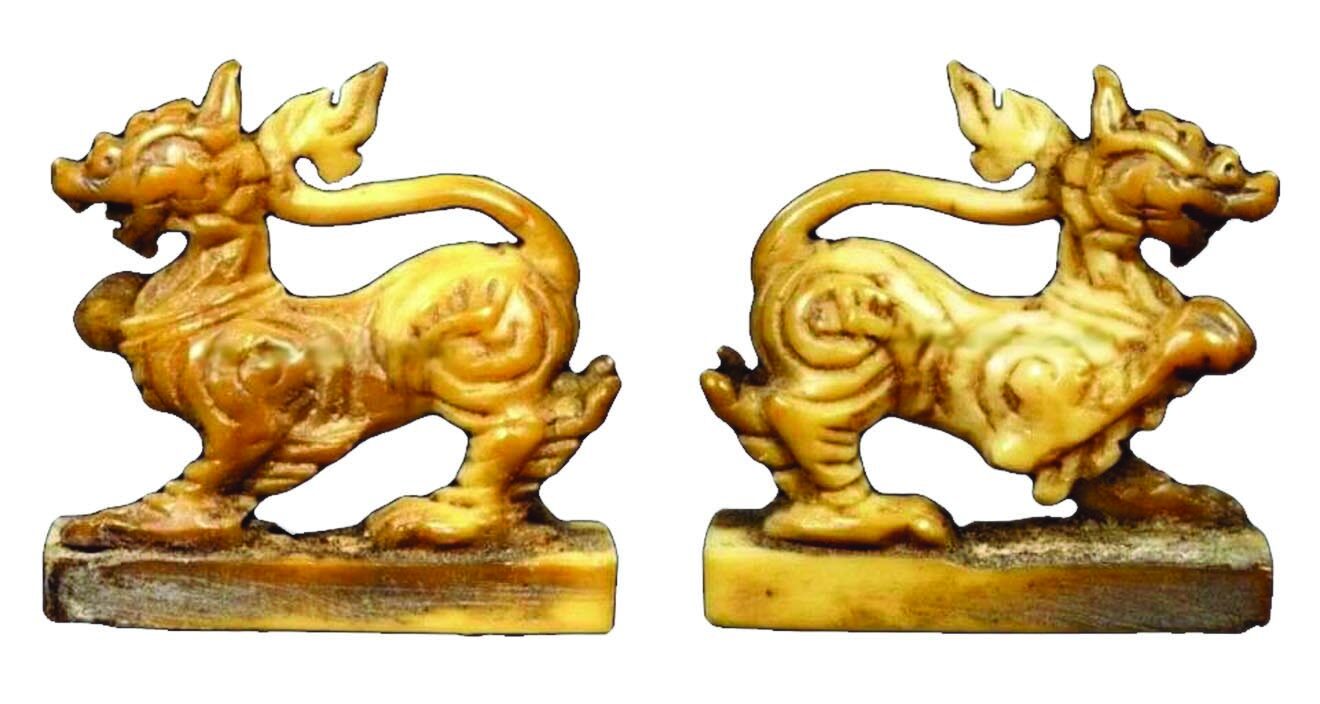 ราชสีห์หลวงปู่ยิ้ม วัดหนองบัว