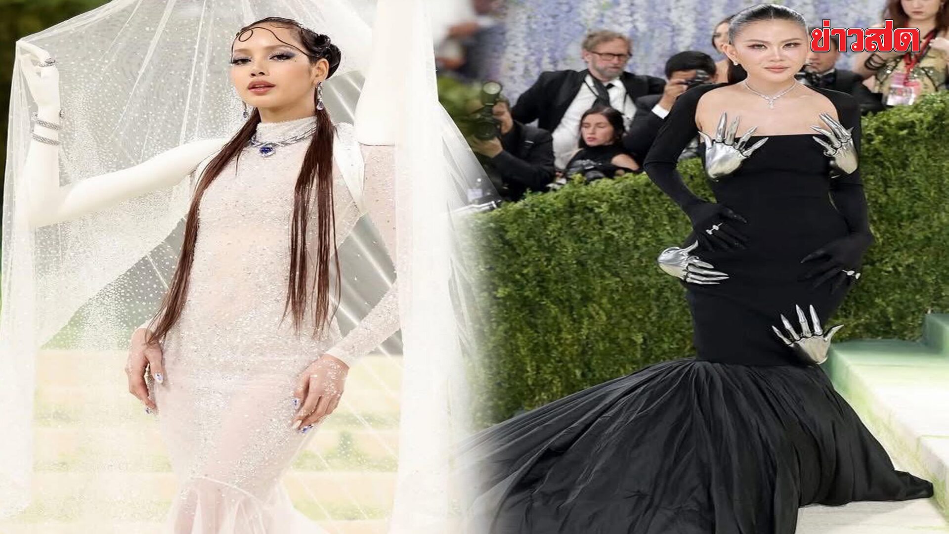 Thailand Trends Globally! Lisa and Paan Nida Charoen Captivate Met Gala, Engagement Skyrockets
