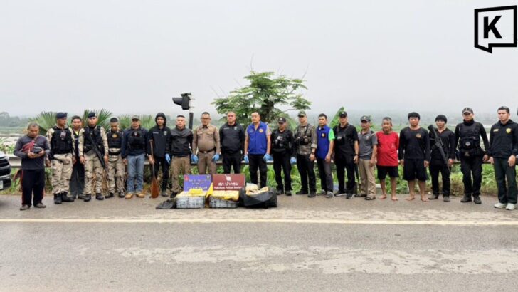 Thai forces seize 1.08 million meth pills near Mekong River