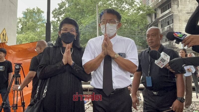 เหยื่อรถไฟชนรถเมล์