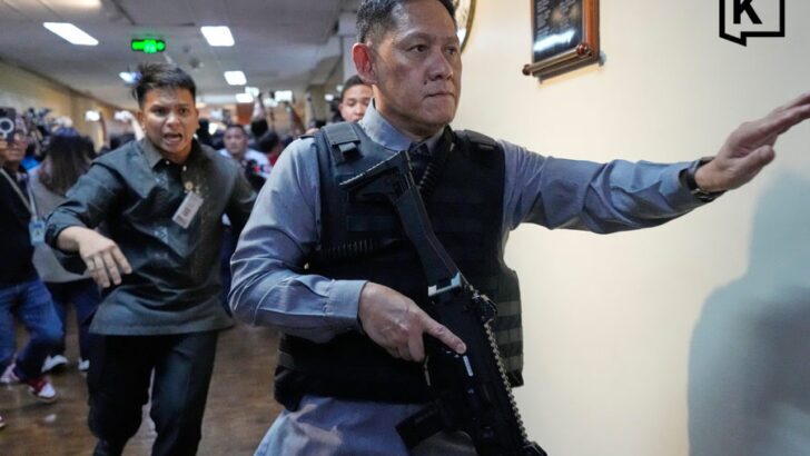 Philippine senator wanted by the International Criminal Court flees from Senate