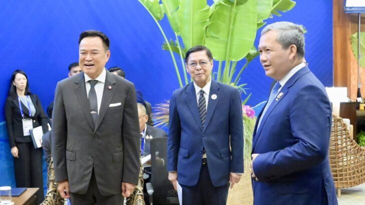 Anutin, Hun Manet agree to rebuild trust after Cebu trilateral talks