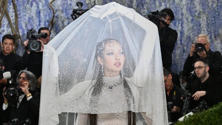 Lisa steps out in dramatic sheer gown at Met Gala, returns for second year