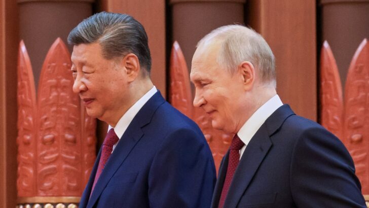 Xi and Putin meet to reaffirm China-Russia ties days after Trump's visit to Beijing
