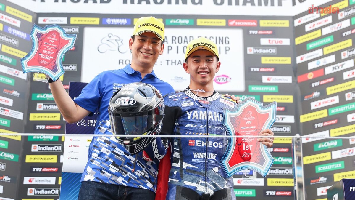 ไอเดีย ระเบิดฟอร์ม ! นำม้วนเดียวคว้าชัยโฮมเรซ – “ตี” เบิ้ลโพเดียม ARRC บุรีรัมย์