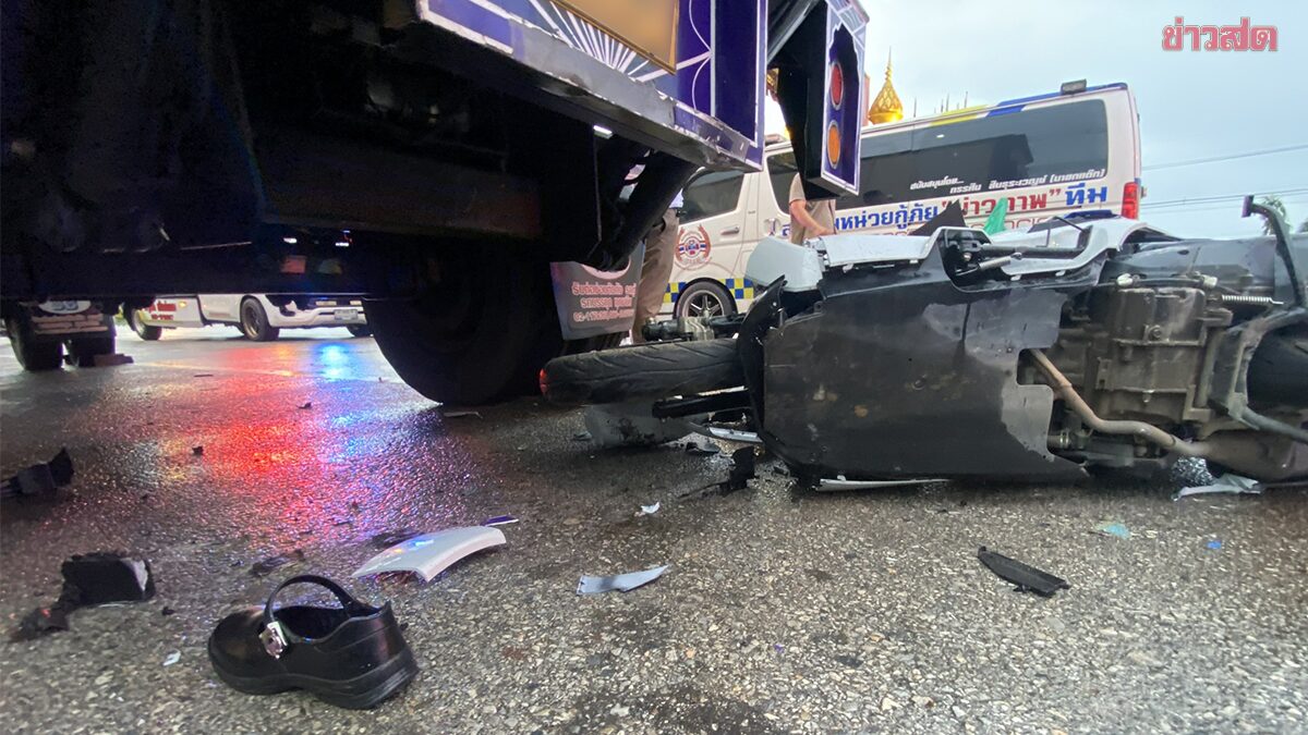 Tragic: 15-Year-Old Girl Dies After Motorcycle Crashes Into Parked Trailer