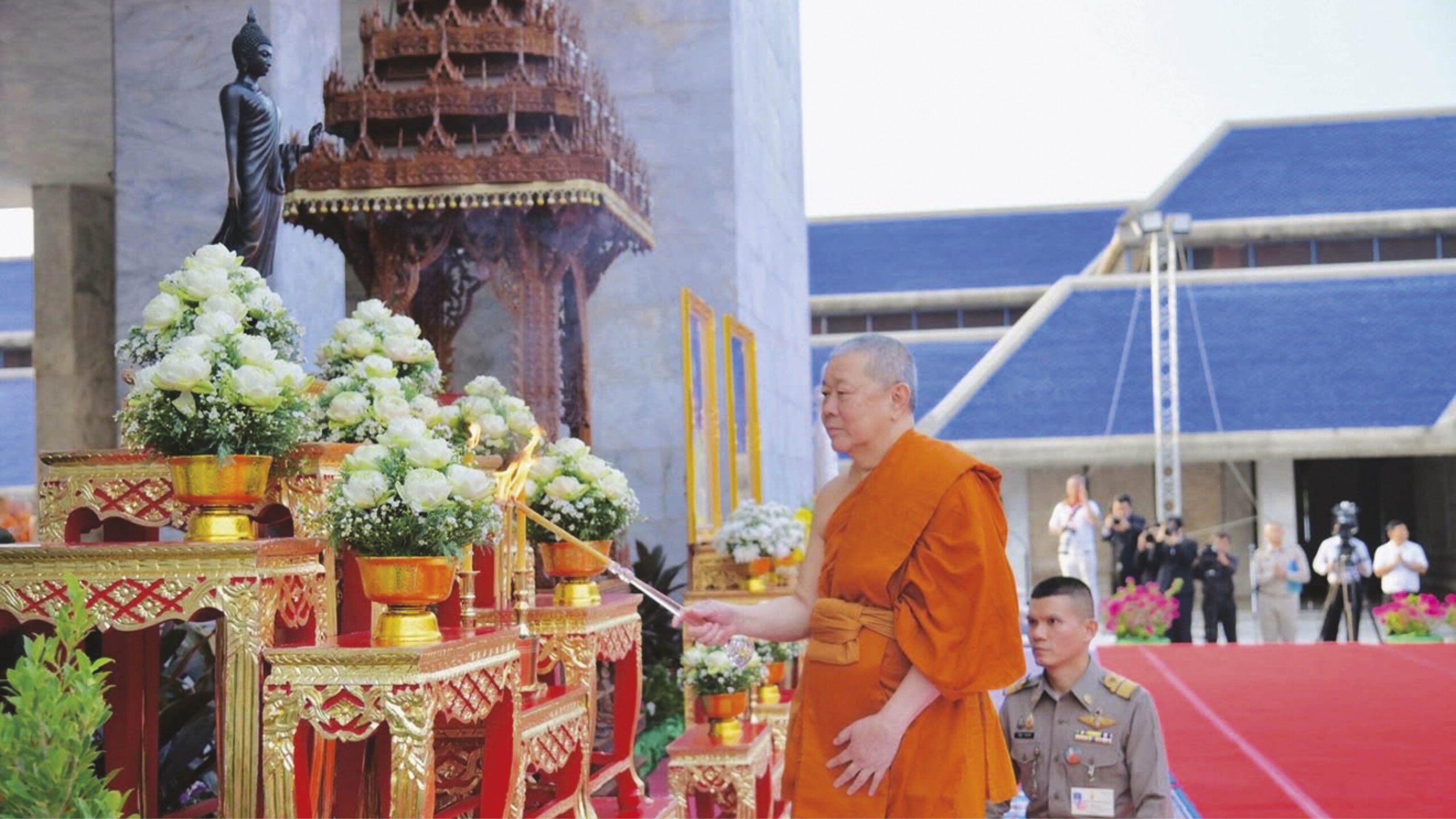 Live from the Temple – Second Tripitaka Recitation Ceremony with Somdej Thongchai as Buddhist Clergy Director