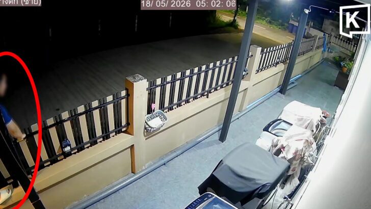 Thai student reports break-in by police officer’s son