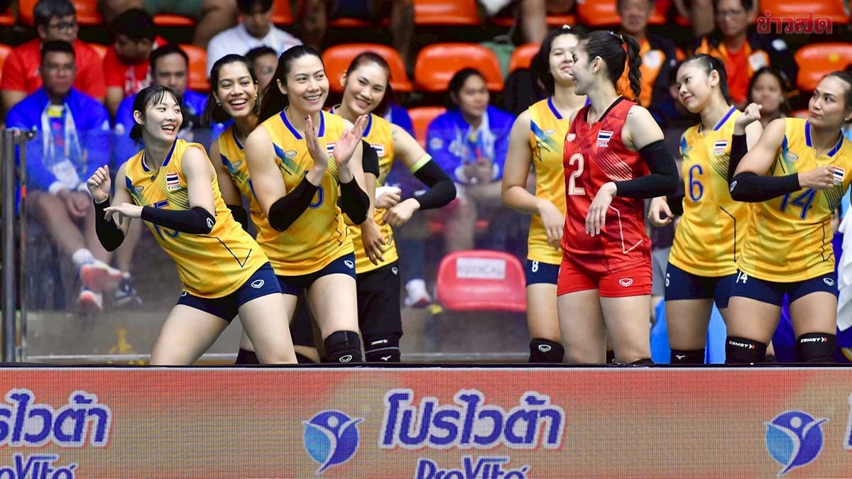 เปิดโผ 15 ลูกยางสาวทีมชาติไทย สู้ศึกเนชันส์ ลีก สนามแรก