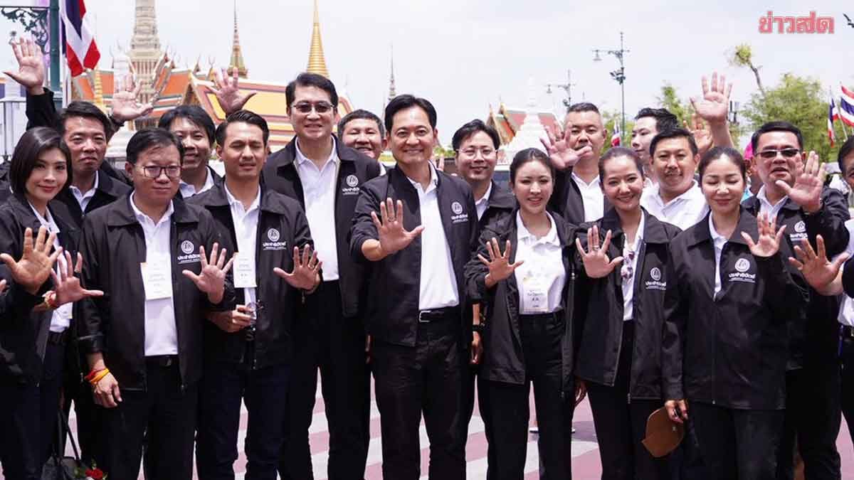 อนุชา สักการะศาลหลักเมือง ไม่หนักใจต้องแข่ง ‘ชัชชาติ’ อ้อนขอโอกาสให้ ปชป.