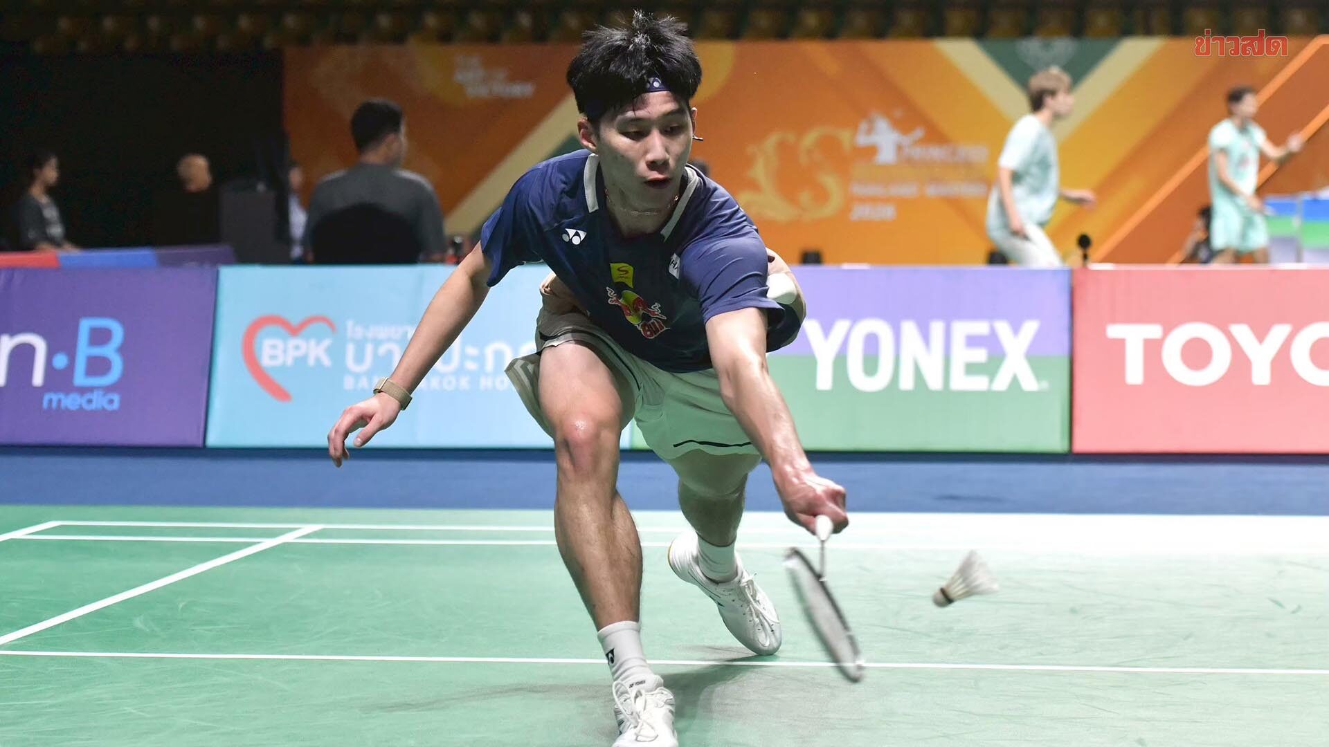ทัพแบดมินตันหนุ่มไทย สุดต้านพ่าย เดนมาร์ก จอดรอบ 8 ทีม โธมัส คัพ 2026