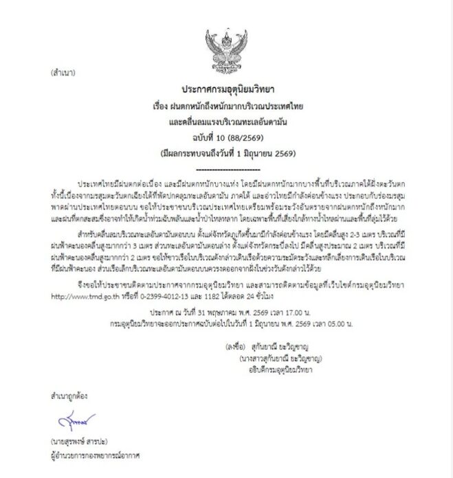 กรมอุตุนิยมวิทยา