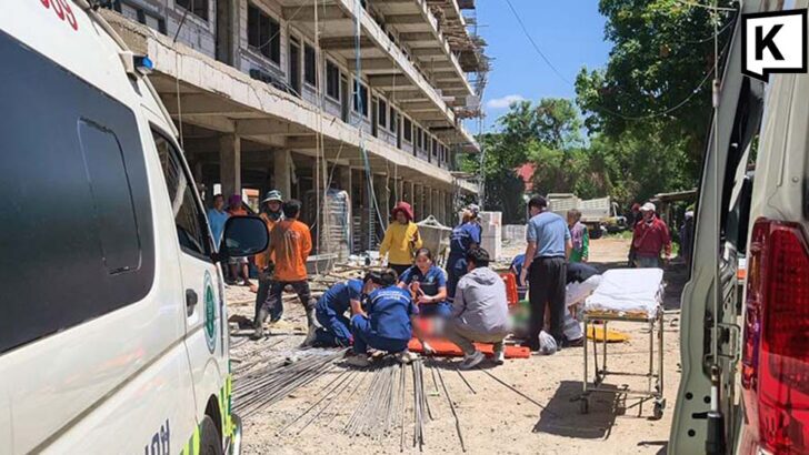Two Workers Killed, One Severely Injured in Police Flats Balcony Collapse