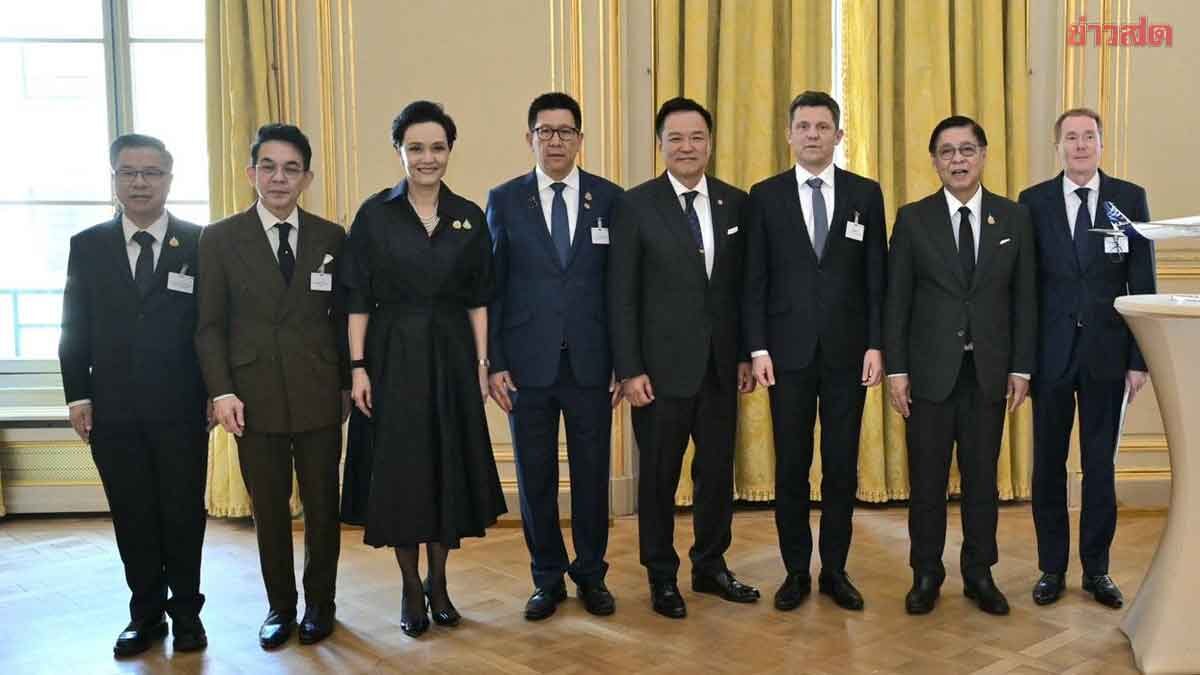 Deputy PM Ekniti Invites Leading French Companies to Invest in Thailand as ASEAN's Advanced Manufacturing and Technology Hub