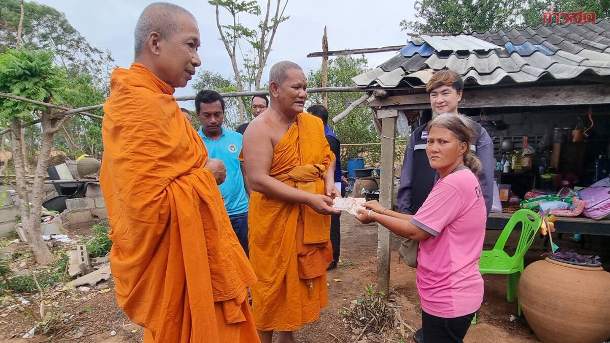 หลวงพ่อรุดช่วย น้องตังเก ใส่ชุดอนุบาลไปเรียน ป.1 หอบเครื่องยังชีพ-ปัจจัย ช่วยบรรเทาทุกข์