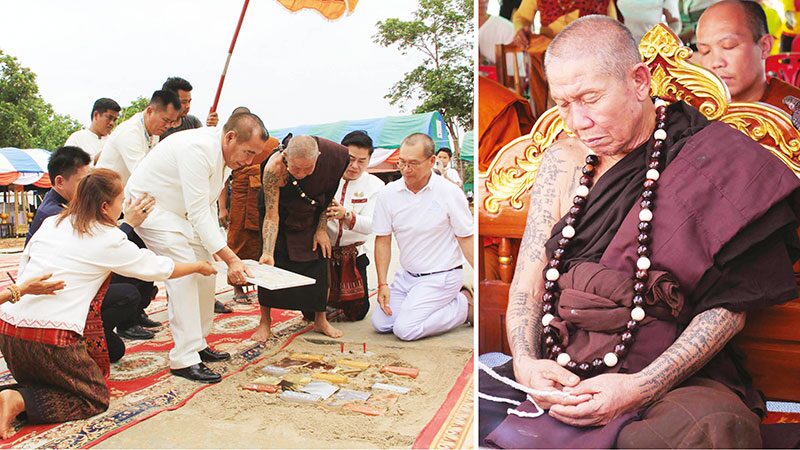 สดจากหน้าพระ – งานบุญใหญ่-วางศิลาฤกษ์ พระมหาเจดีย์กตัญญูคัมภีโร