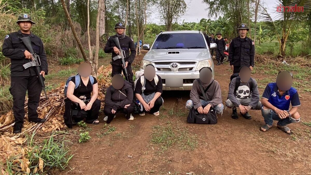 Border Guards Nab Five Thai Online Gambling Site Administrators Attempting Illegal Return from Cambodia Following Crackdown