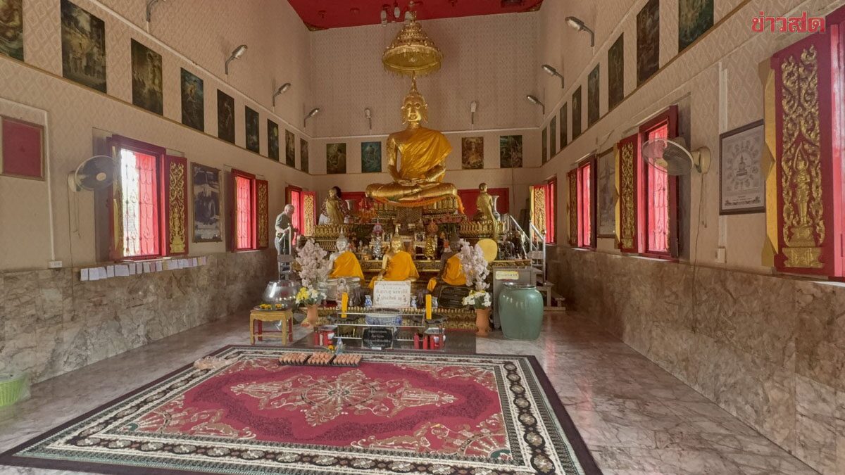 หลวงพ่อแก่น วัดกำแพงมณี ปัดเป่าโรคภัย-ขอพรประสบความสำเร็จ เปิดเลขเด็ด ลูกศิษย์วัด