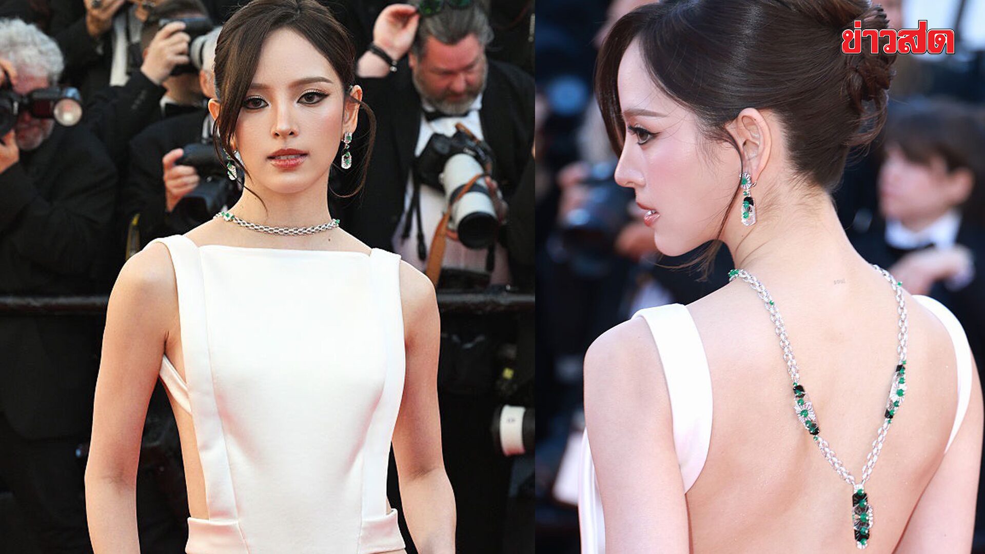 ณิชา ล็อกทุกสายตา สวยสง่าเหนือพรมแดง “Cannes Film Festival 2026”