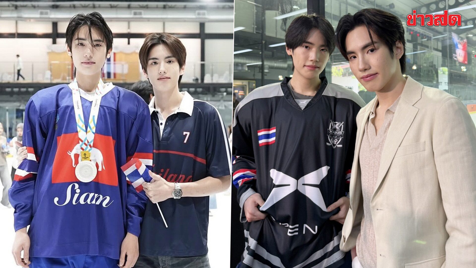 Phutthachai BUS Returns to Ice Hockey After 3 Years – Pim Reveals He Plays Because of His Older Brother