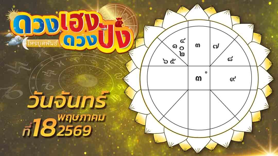 .ดวงเฮงดวงปัง - ราศีใดมีรายได้ประจำสูงขึ้นอย่างไม่นึกไม่ฝัน และราศีที่ผู้ใหญ่นายจ้างจะนำลาภมาให้ด้วยตนเอง.