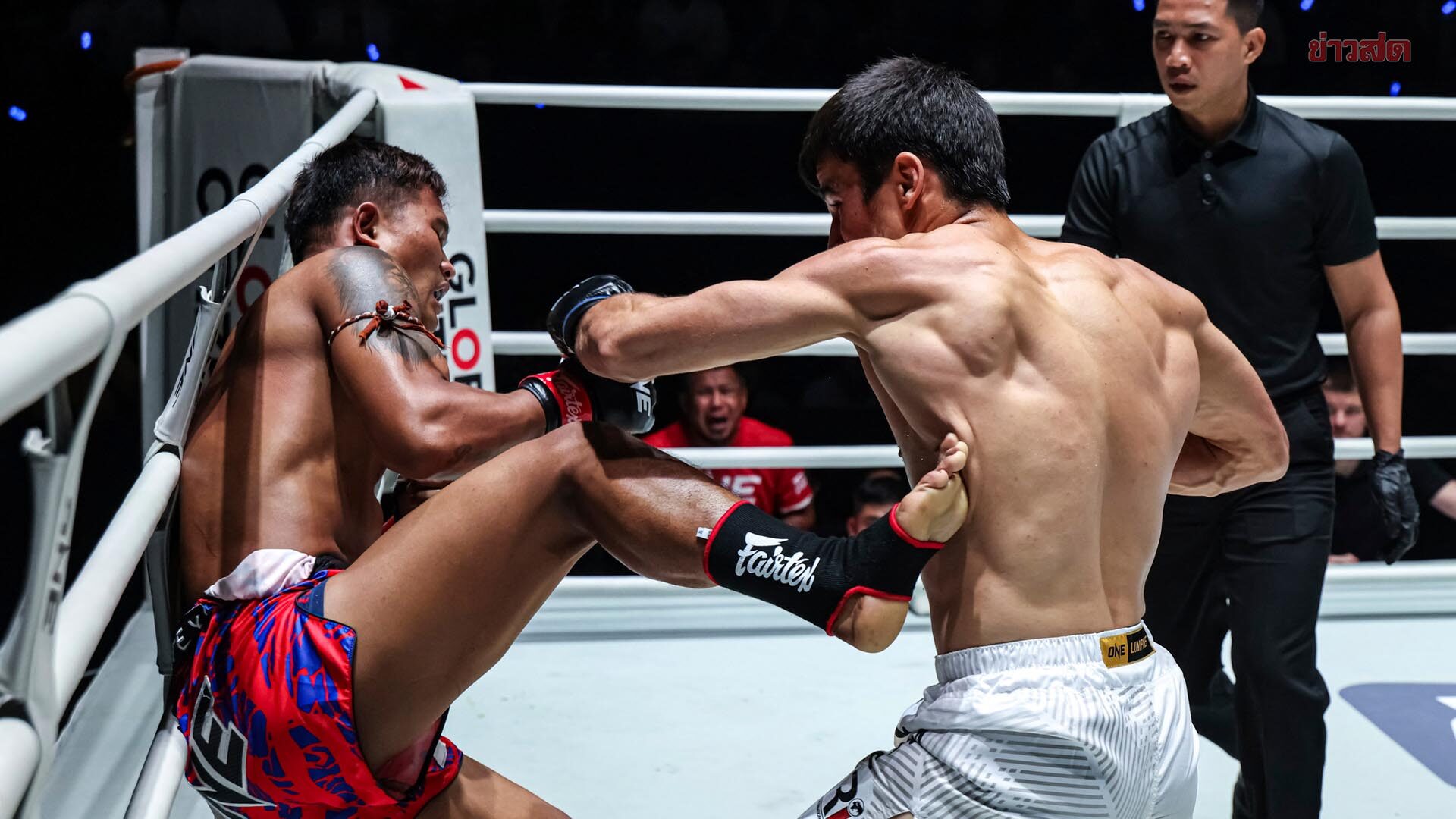 Quick Action! Ratchasih Isan Caught Off Guard, Elbrus Knocks Out in First Round – Duang Dao Noi Wins by Points