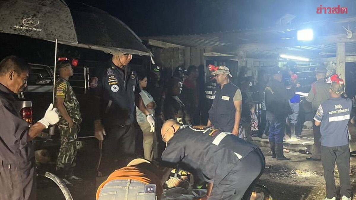สลด! ช้างป่าบุกสวนทุเรียน เหยียบสาวพม่า คนงานฟาร์มหมูเสียชีวิต คาดเข้ามาหาอาหาร