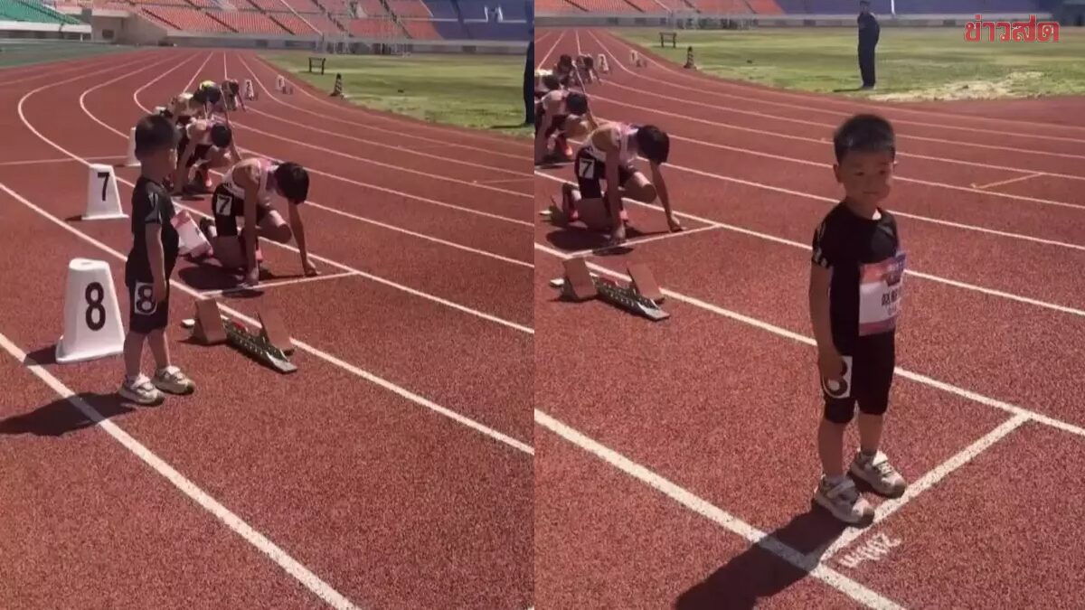 Six-Year-Old Shows Fighting Spirit, Accidentally Enters Professional Athletes' Race After Mom's Registration Error